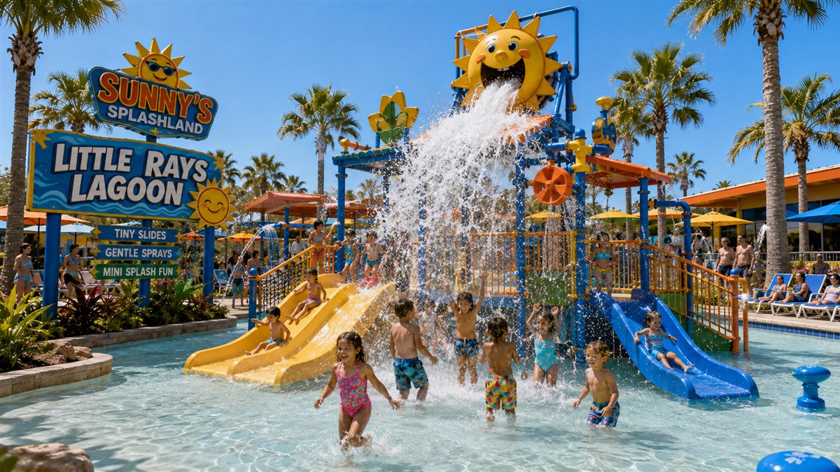 Little Rays Lagoon splash area
